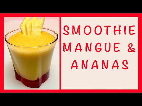 Recette smoothie ananas pomme