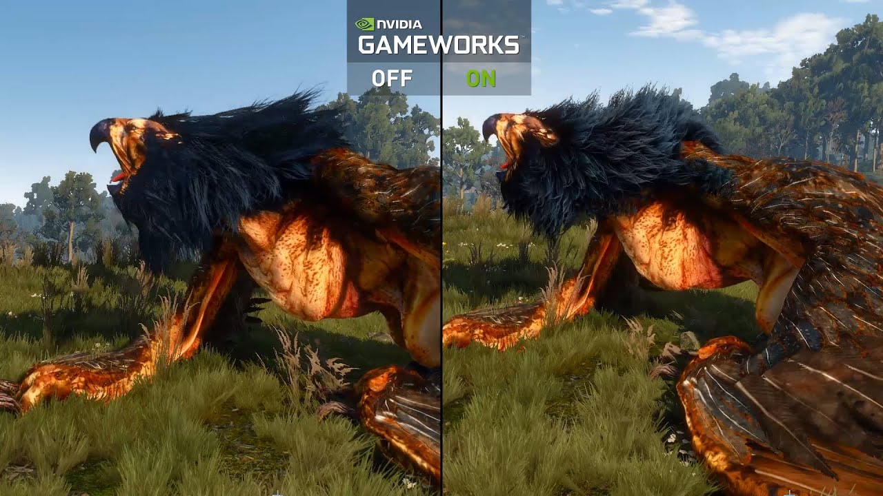 The Witcher 3: Wild Hunt NVIDIA GameWorks Video - YouTube