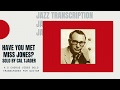 Cal Tjader Have You Met Miss Jones? Jazz Transcription