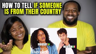 70 People Reveal How to Tell If Someone Is From Their Country | American Couple Reaction
