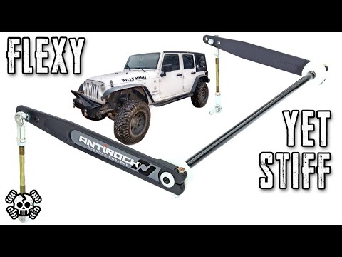 Jeep Wrangler Antirock Sway Bar Install