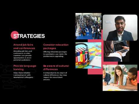 Video presentation: International Strategies For Recruitment