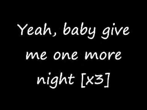 Maroon 5 - One more night [Lyrics]