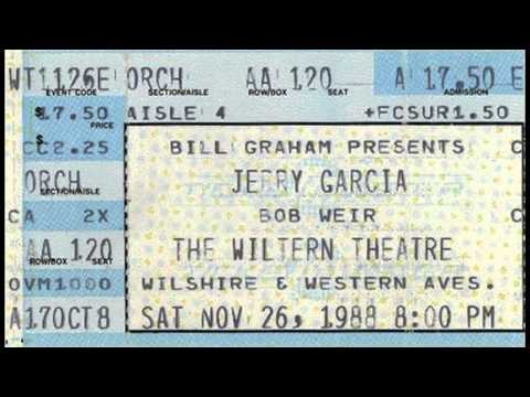 Jerry Garcia Band 11.26.1988 Los Angeles, CA Complete Show SBD