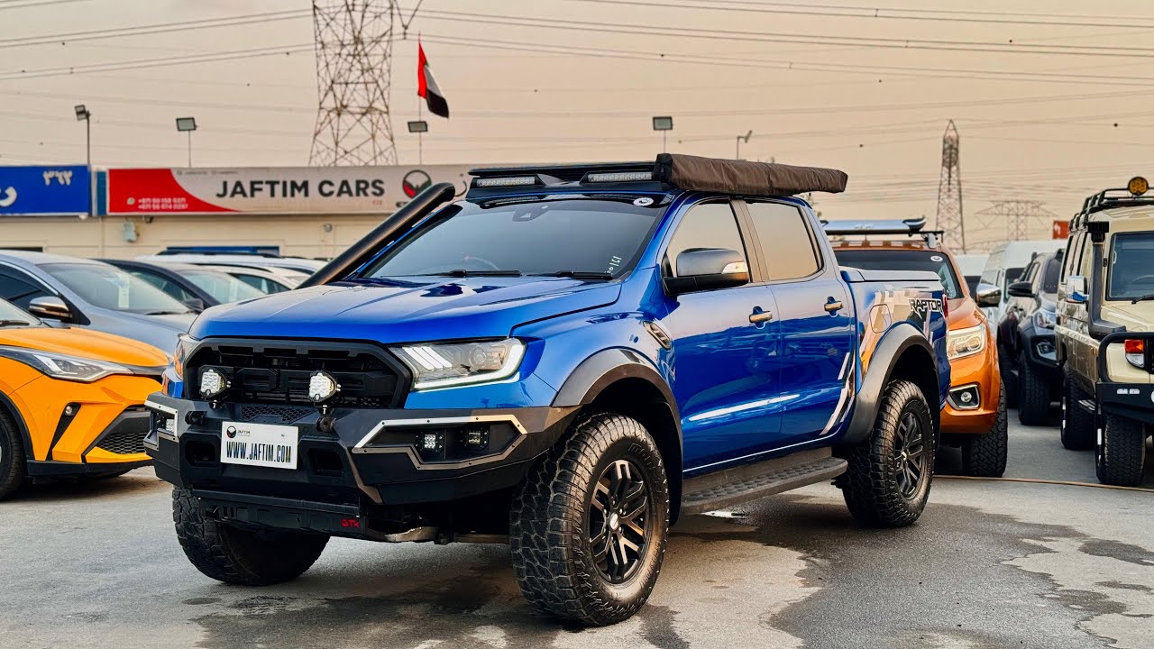 Ford Ranger Raptor PREMIUM CONDITION | 2.0L DIESEL ENGINE | ROOF MOUNTED LED STRIPS LIGHTS video