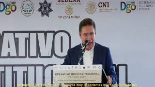 FIRMAN GOBIERNO DEL ESTADO Y CORPORACIONES DE LOS TRES NIVELES, EL PROTOCOLO DE ACTUACIÓN INTERINSTI