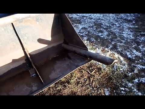 'Быстросьемы'Простые вилы для погрузки на кун мтз