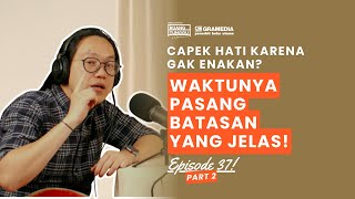 Download lagu Memahami Boundaries: Mengenali Batas Nyaman dan Tidak Nyaman | POD.RUANG TUNGGU #S3 | EP.37 (Part 2) mp3