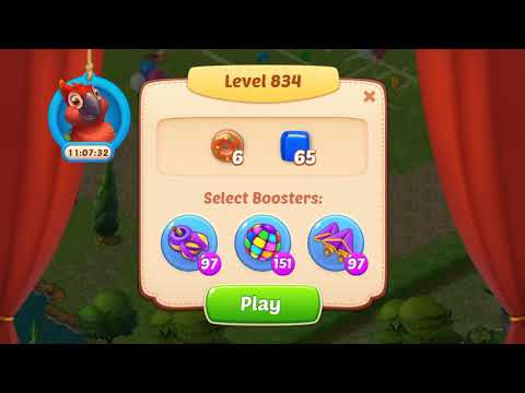 Homescapes Level 834 With No Boosters