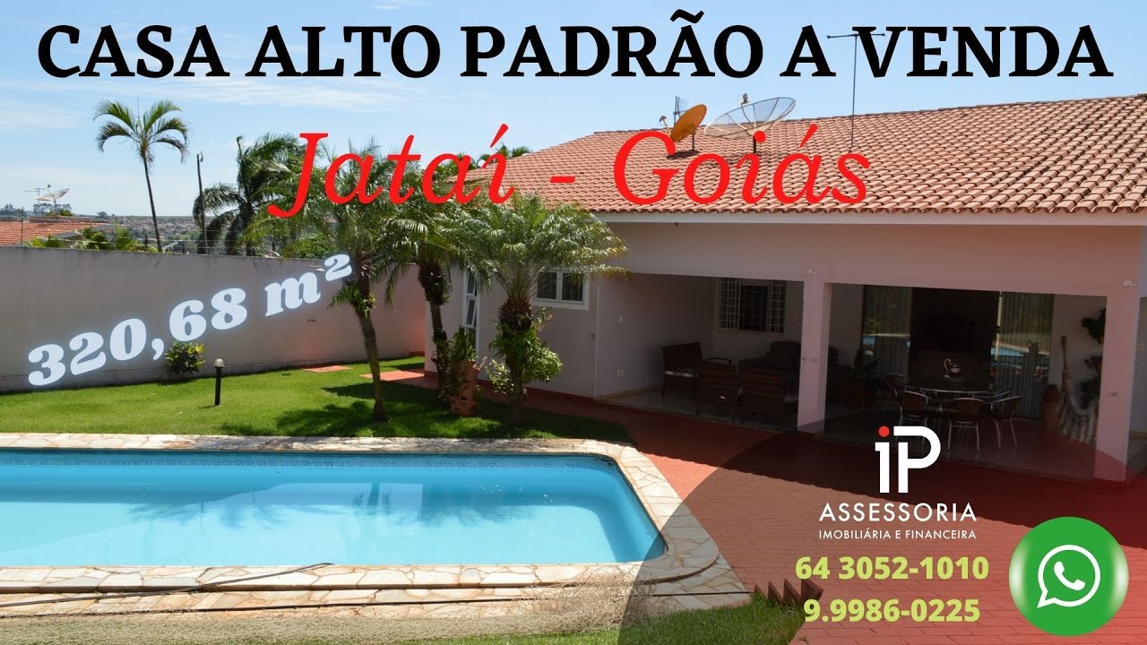 142 Casa Alto Padrão a VENDA Centro   Jataí GO