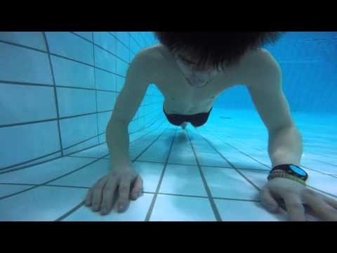 Static Apnea training with one breath recoveries