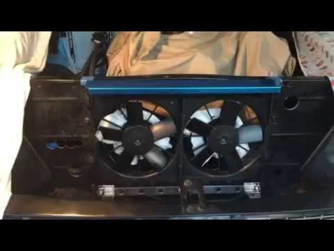 57 Chevy Be Cool Radiator Install p4
