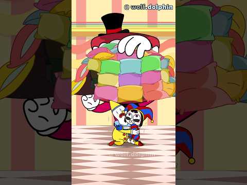 Pomni, bitte rette Kaufmo! ❤️ | Der Unglaubliche Digitale Zirkus #shorts