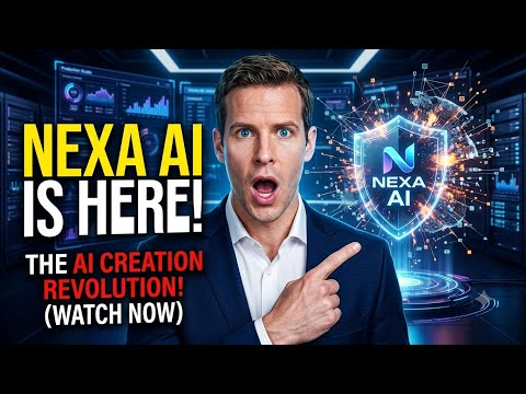 NEXA AI IS HERE! The ai creation revolution.