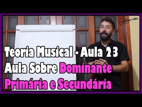 Curso de Teoria Musical - Aula 23: Aula sobre Dominante Primária e Secundária l Aula #168