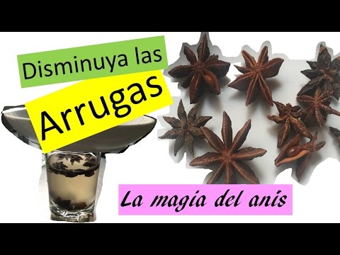 Como disminuir las arrugas. (reduce wrinkles with anís )