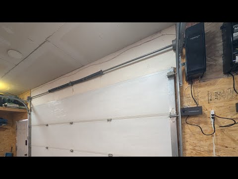 RJO101 | Chamberlain® Wall-Mount Garage Door Opener Installation | Battery Backup