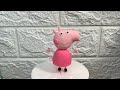 Tutorial How To Make Peppa Pig Cake Topper