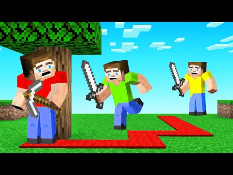 Slogo - HUNTERS vs SPEEDRUNNER With TRACKING TRAILS! (Minecraft)