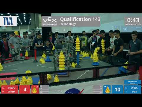 2018 VRC Tech Q143 - 8659G 3815M vs 9605A 315Z - 9 to 134