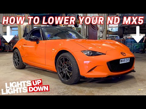 Lower you Mk4 MX5 - Eibach - ND - How to guide