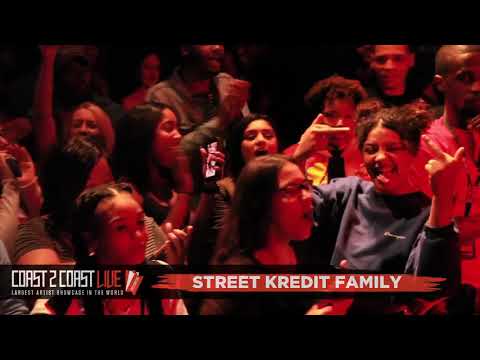 STREET KREDIT FAMILY Performs at Coast 2 Coast LIVE | Philadelphia Edition 4/22/18 - 1st Place