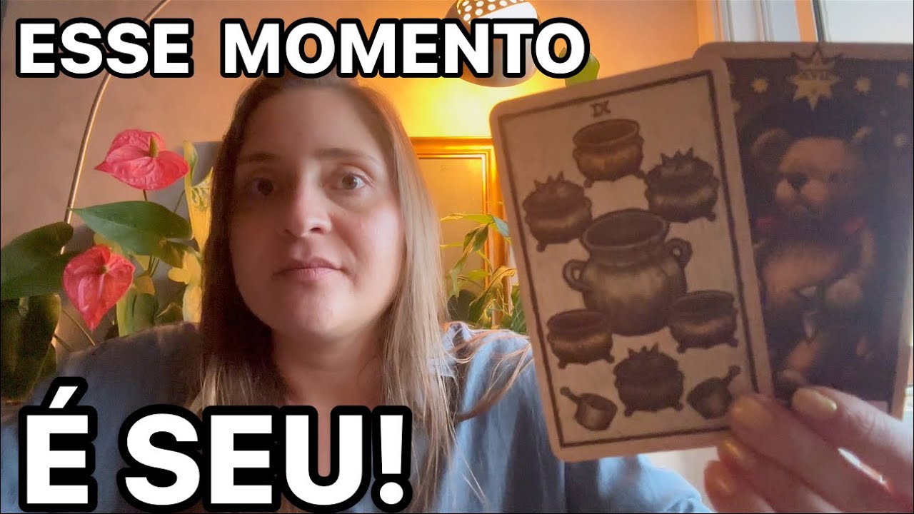 TAROT CHEGOU A HORA e você está serena! I Andressa Malcher