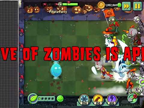 PvZ 2 Piñata Party 1 November 2022
