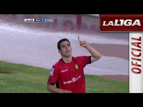 Gol de Alejandro Alfaro (1-0) en el RCD Mallorca - Real Valladolid - HD