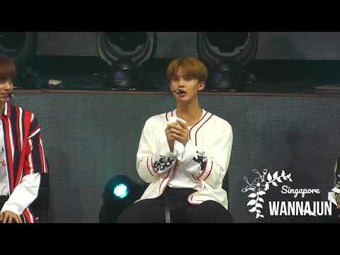 170922 Wanna One Fan Meeting - Bae Jinyoung Talent Time