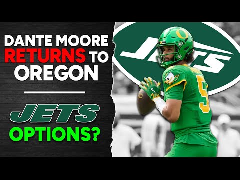 Dante Moore RETURNS to Oregon! What do the Jets do at #2?