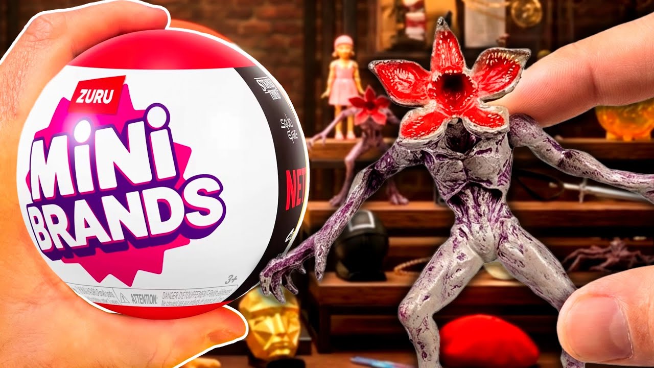 Unboxing Mini Brands Netflix · buscando al Demogorgon ultrarraro