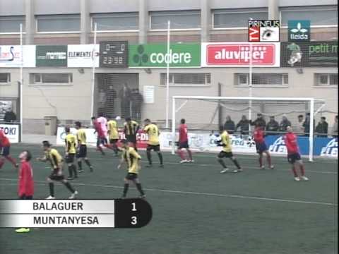 CF Balaguer 1 - 3 CF Montañesa (Lleida Tv)