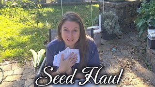 2026 Seed Haul 🌱 New Varieties I Had to Try This Year