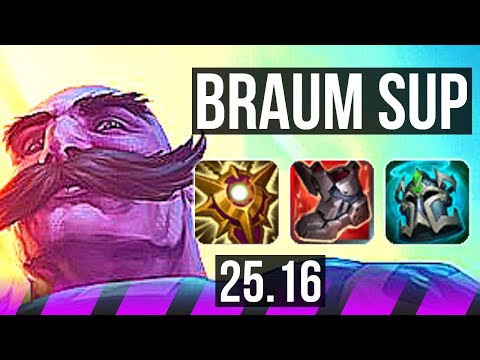 BRAUM & Kai'Sa vs TAHM KENCH & Smolder (SUP) | 15k DMG | EUW Diamond | 25.16