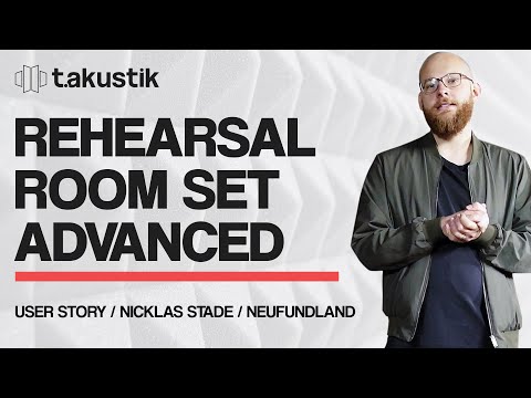 Rehearsal room acoustics in three steps! USER STORY - t.akustik