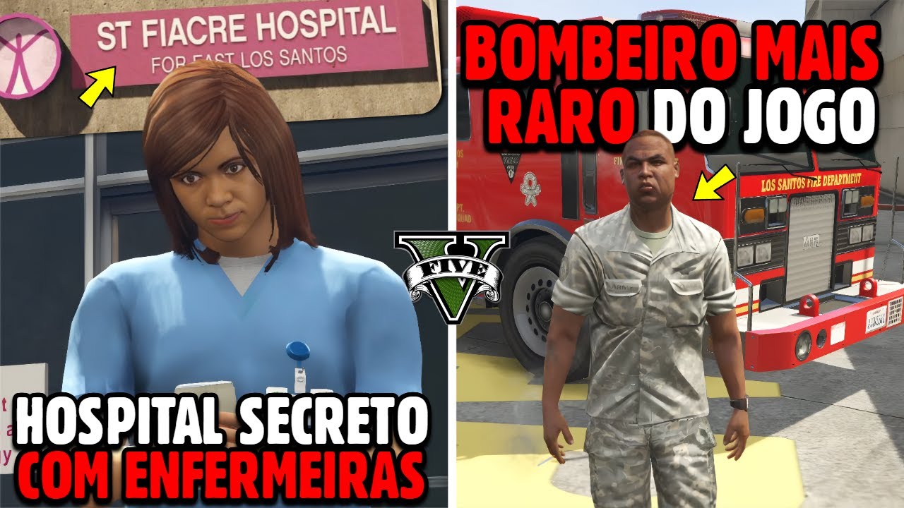 23 Curiosidades sobre os SERVIÇOS DE EMERGENCIA no GTA 5
