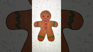Gingerbread Man Christmas Coloring | Color & Sleep 🎄✨