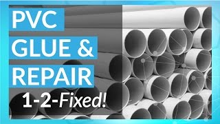 PVC Pipe and Plastic Repair | 1-2-Fixed with Tech-Bond