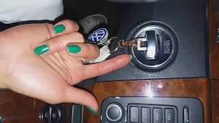 How to get key unstuck from a Volkswagen passat 2006