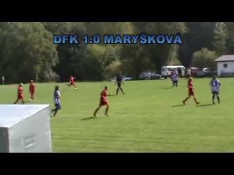 2. liga dorostenek DFKMH - ĎÁBLICE sobota 6.9.2014 - horší kvalita