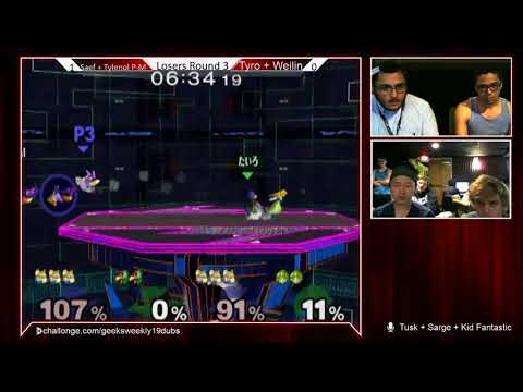 Geeksboro Melee Weekly 19 - Saef + Tylenol P-M vs Tyro + Weilin Game 2