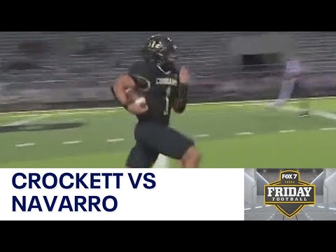 Texas HS FB Week 7: Crockett vs Navarro | FOX 7 Austin