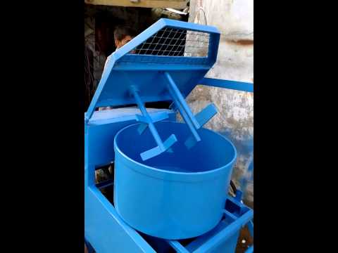 Automatic Laboratory Concrete Pan Mixer