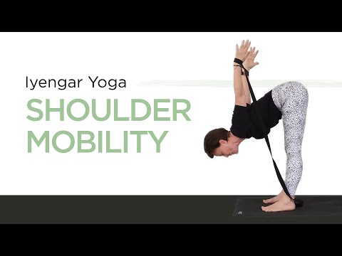 Iyengar Yoga für Schulterbeweglichkeit – Allgemeines Niveau