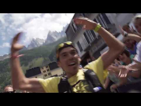 UTMB 2019, THE GLORIOUS ARRIVAL. Winner Pau capell; runner-up Xavier Thevenard. Trailrunningspain
