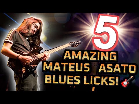 5 Amazing Mateus Asato Blues Licks!