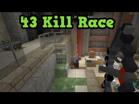 Minecraft PS4 Battle Mode - Race To 43 Kills