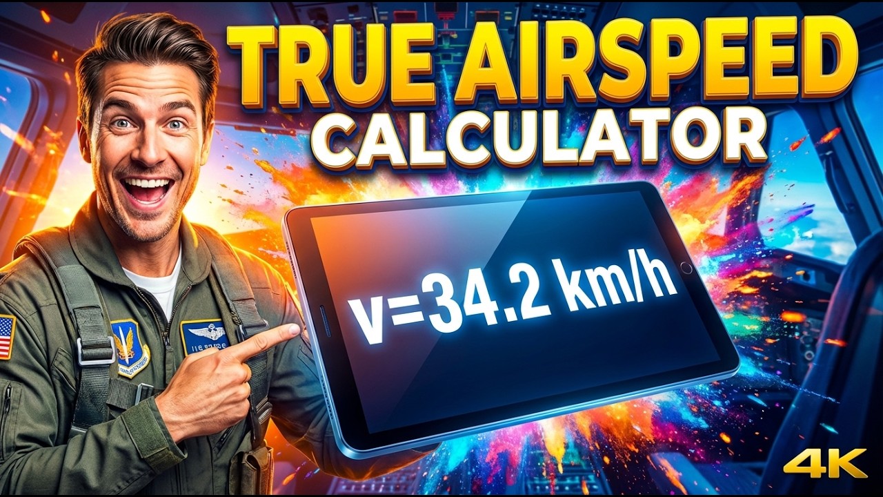 True Airspeed Interactive Calculator
