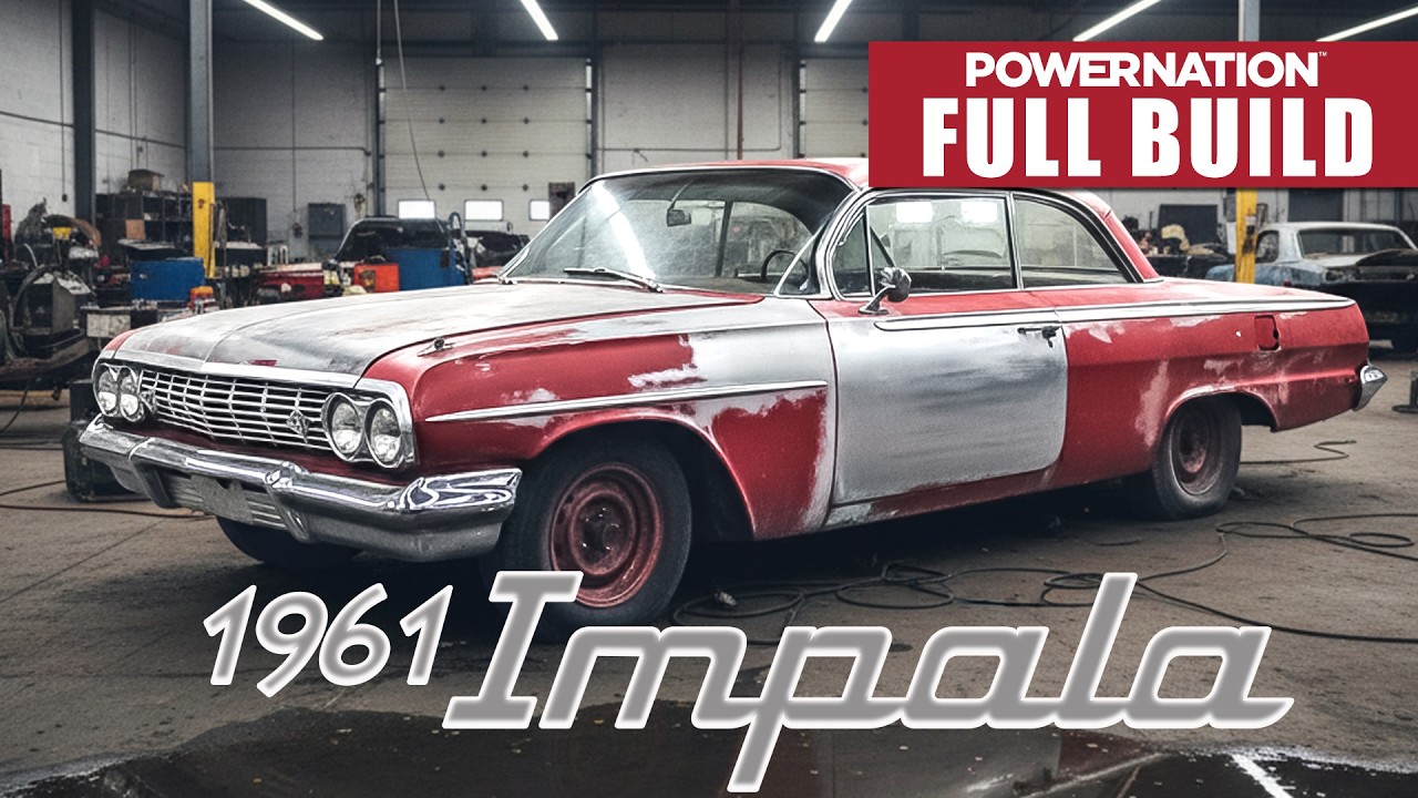 Full Build: From Rusted Out 1961 Chevy Impala to Revved Up Red Sled